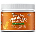 Zesty Paws Pill Wrap Probiotic Paste Bacon Flavored Digestive Supplement for Dogs, 4.2-oz tub