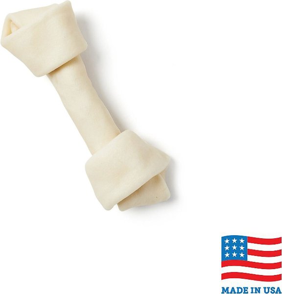 Bones & Chews Made in USA 8" Rawhide Bone Dog Treat, 2 count slide 1 of 2