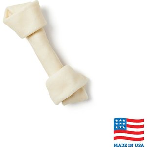Bones & Chews Made in USA 8" Rawhide Bone Dog Treat, 2 count