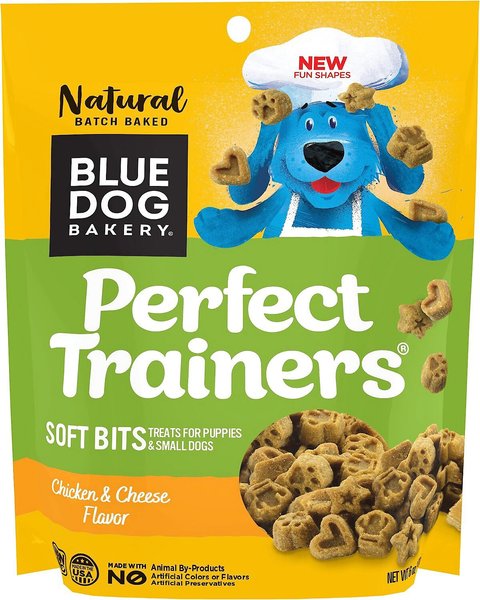 Blue Dog Bakery Perfect Trainers Grilled Chicken & Cheese Dog Treats, 6-oz bag, bundle of 2 slide 1 of 8