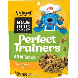 Blue Dog Bakery Perfect Trainers Grilled Chicken & Cheese Dog Treats, 6-oz bag, bundle of 2