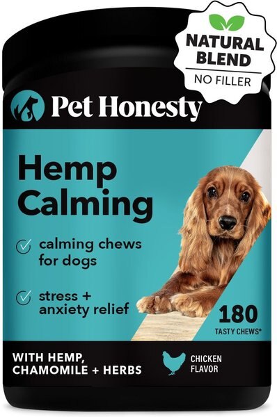 PETHONESTY Calming Hemp Chicken Flavored Calming & Anxiety Chews ...