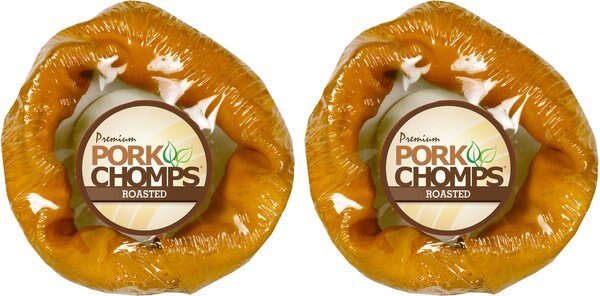 Premium Pork Chomps Roasted Donut Dog Treat, 2 count slide 1 of 5