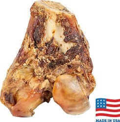 Bones & Chews Made in USA Beef Knuckle Bone Dog Treat, 2 count