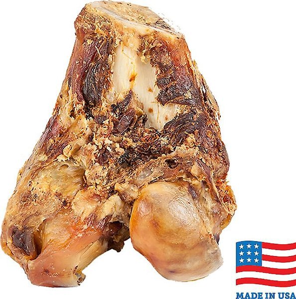 Bones & Chews Made in USA Beef Knuckle Bone Dog Treat, 3 count slide 1 of 4