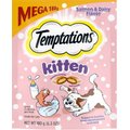 Temptations Salmon & Dairy Flavor Crunchy & Soft Kitten Treats, 6.3-oz bag