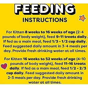 Temptations Salmon & Dairy Flavor Crunchy & Soft Kitten Treats, 6.3-oz bag