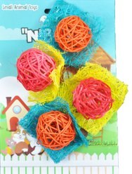 A&E Cage Company Bon Bons Loofah Small Pet Toy slide 2 of 2