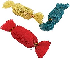 A&E Cage Company Candies Loofah Small Pet Toy