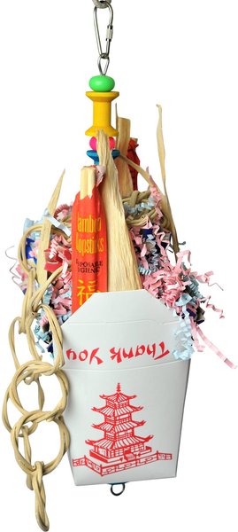 A&E Cage Company Chinese Take Out Bird Toy