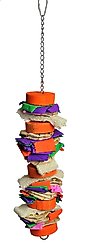 A&E Cage Company Color Splash Bird Toy