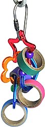 A&E Cage Company Keet Rings Bird Toy