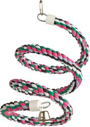 A&E Cage Company Rainbow Cotton Rope Boing Bird Toy