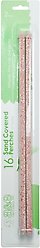 A&E Cage Company Sand Coated Wooden Replacement Bird Perch, 2 count, Red