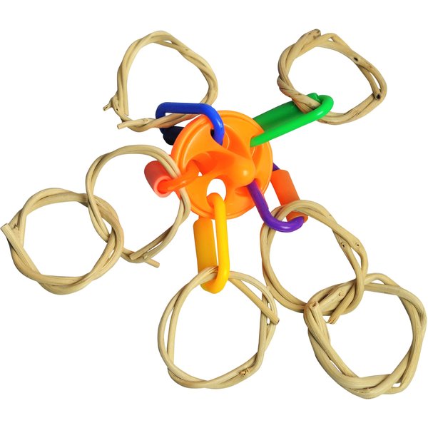 JW PET Hol-ee Roller Bird Toy, Color Varies, Large - Chewy.com