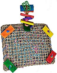A&E Cage Company Vine Mat Forage Pouch Bird Toy