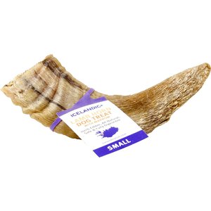 Icelandic+ Lamb Horn with Marrow Dog Chew, 2 count