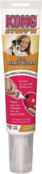 KONG Stuff'N Real Peanut Butter Dog Treat, 5-oz tube, bundle of 2 slide 1 of 7