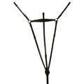 Gatsby English Flat Adjustable Standing Attach Horse Breastplate, Oversize