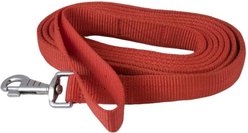 Gatsby Nylon Horse Lead & Snap, Red, 10-ft