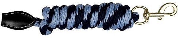 Gatsby Polyproplene Leather Joints Horse Lead, 8-ft