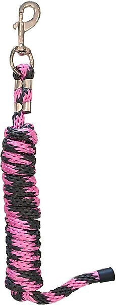 Gatsby Polypropylene Horse Lead & Snap, Pink/Black, 8-ft slide 1 of 1