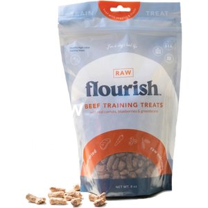 Flourish Beef Freeze-Dried Training Treats, 8-oz bag