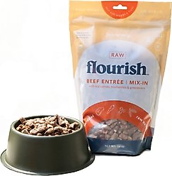 Flourish Beef Topper Freeze-Dried Dog Food, 16-oz bag