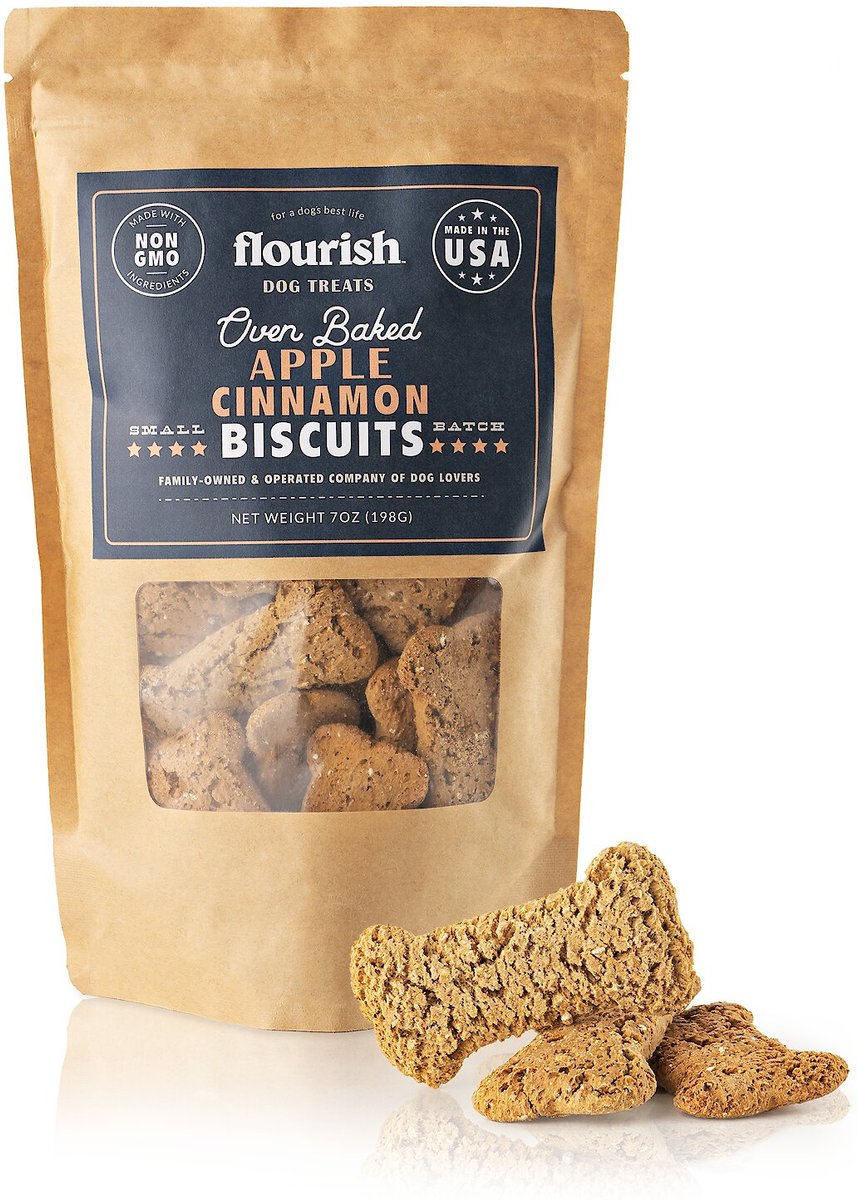 Triumph Apple Cinnamon Flavor Biscuits Dog Treats