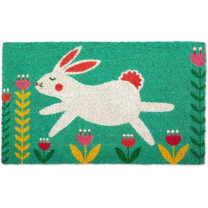 Design Imports Bunny Folk Garden Doormat