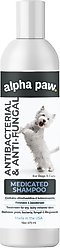 Alpha Paw Antibacterial & Antifungal Medicated Dog & Cat Shampoo, 16-oz bottle