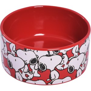 Fetch For Pets Snoopy Ceramic Dog Bowl, 3.5-cups