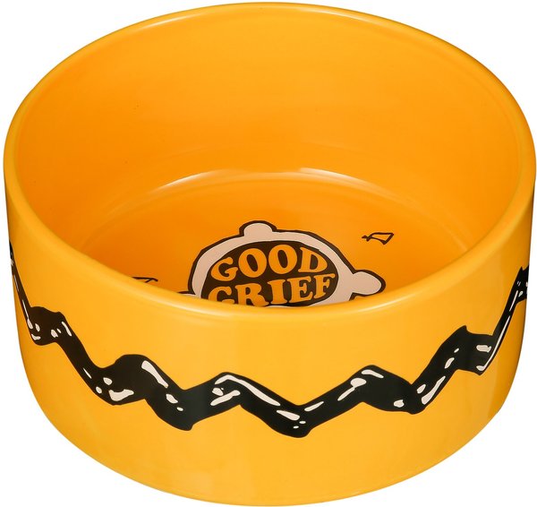 Fetch For Pets Good Grief Charlie Ceramic Dog Bowl, 3.5-cups slide 1 of 5