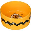 Fetch For Pets Good Grief Charlie Ceramic Dog Bowl, 3.5-cups