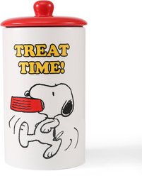 Fetch For Pets Snoopy Treat Time Ceramic Dog Treat Jar
