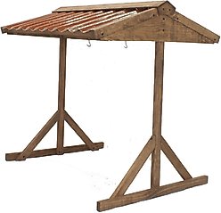 Coops & Feathers Food & Water Poultry Shelter, Large
