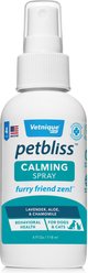 Vetnique Labs Petbliss Dog & Cat Calming Spray, 4-oz bottle