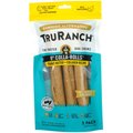 TruRanch Peanut Butter Collagen Roll Hard Chew Dog Treats, 9-in, 3 count