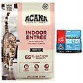 ACANA Indoor Entree Adult Dry Cat Food + ORIJEN Six Fish Freeze-Dried Treats