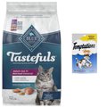 Blue Buffalo Indoor Chicken & Brown Rice Recipe Dry Food & Temptations Indoor Care Chicken Flavor Cat Treats