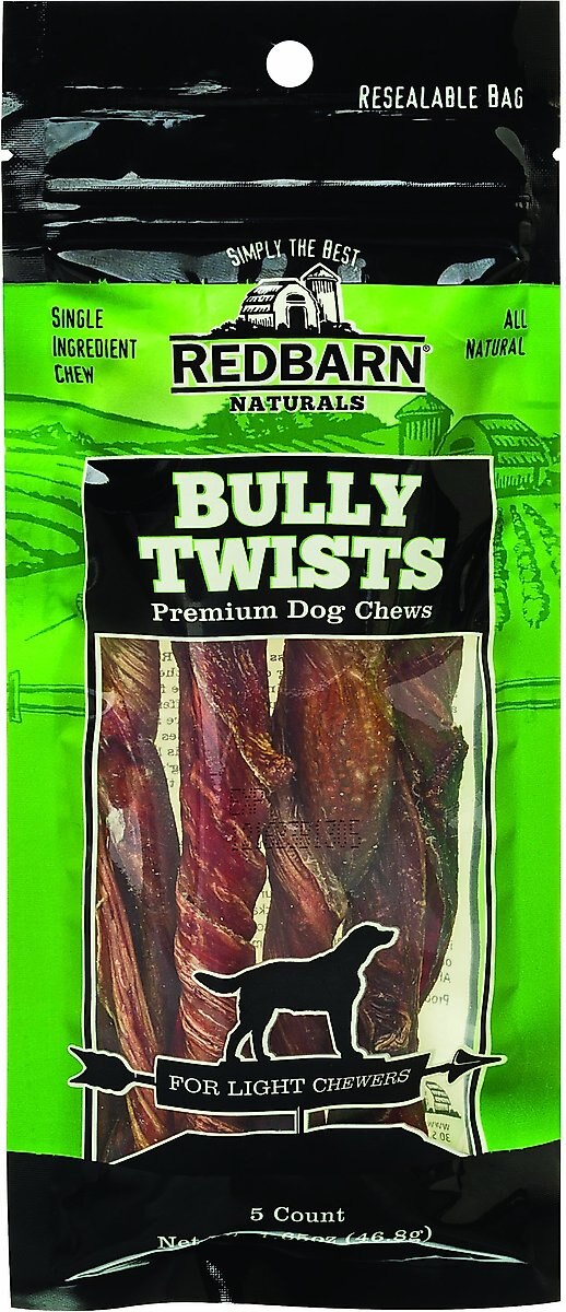 REDBARN Bully Twists Dog Treat