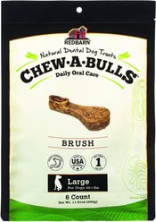Redbarn Chew-A-Bull Brush Large Dental Dog Treat