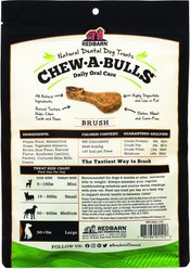 Redbarn Chew-A-Bull Brush Large Dental Dog Treat slide 2 of 4