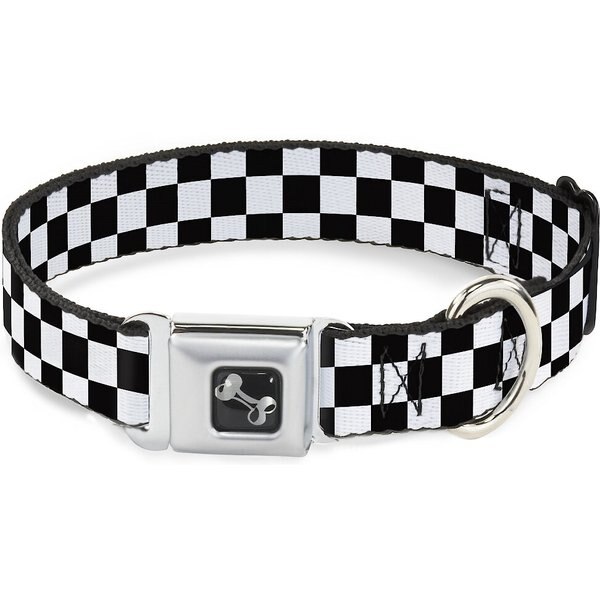 BUCKLEDOWN Zarape Dog Collar, Small