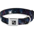 Buckle-Down Galaxy Collage Dog Collar, Medium