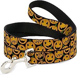 Buckle-Down Jack-o'-Lantern Dog Leash