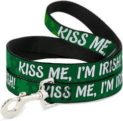 Buckle-Down KISS ME, I'M IRISH! Dog Leash