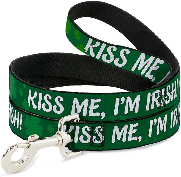 Buckle-Down KISS ME, I'M IRISH! Dog Leash slide 1 of 4