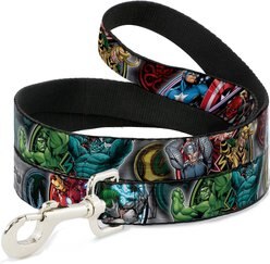 Buckle-Down Marvel Avengers Hero/Villain Poses Dog Leash slide 1 of 4