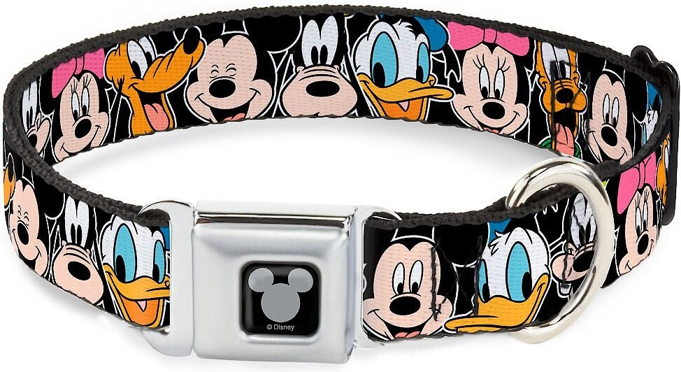 Buckle-Down Mickey Silhouette Dog Collar